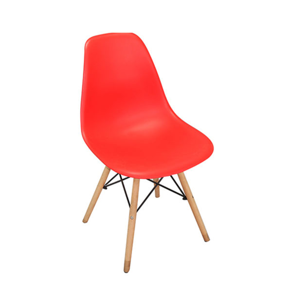 Ulrich Cafe Chair Red by Skye Interio