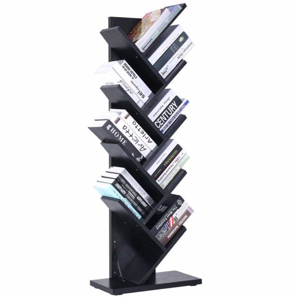 Tree Bookshelf Black by Skye Interio.