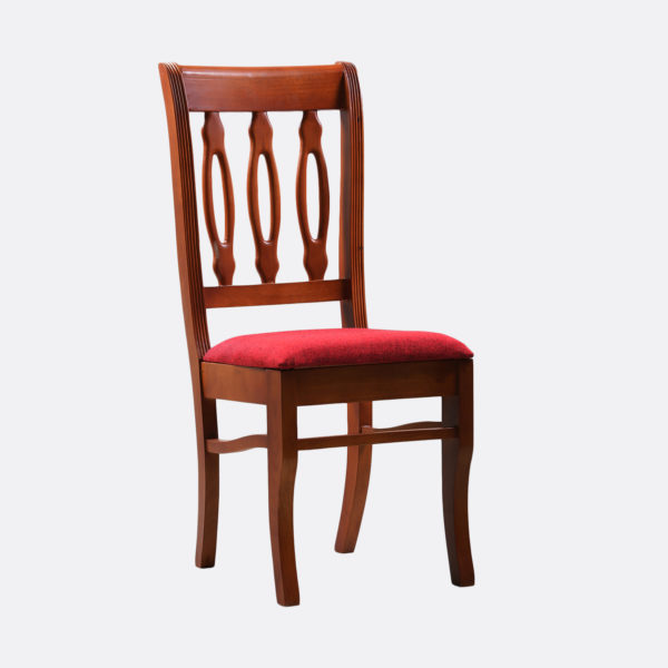 Gatwa Dining Chair Mahogany Wood by Neel Furniture