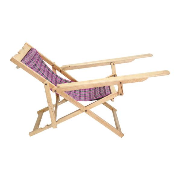 Easy Chair Mahogany wood Cloth
