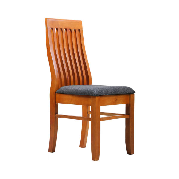 S back Dining Chair Teak Wood by Ansne Furniture.