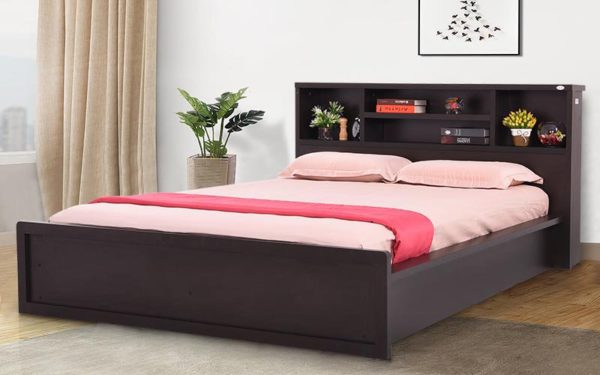 Jason Queen Size Bed with Box Storage