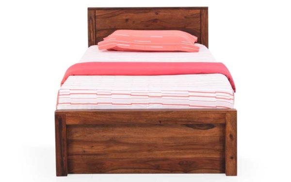 Maura Single Bed Without Storage in Sheesham Wood