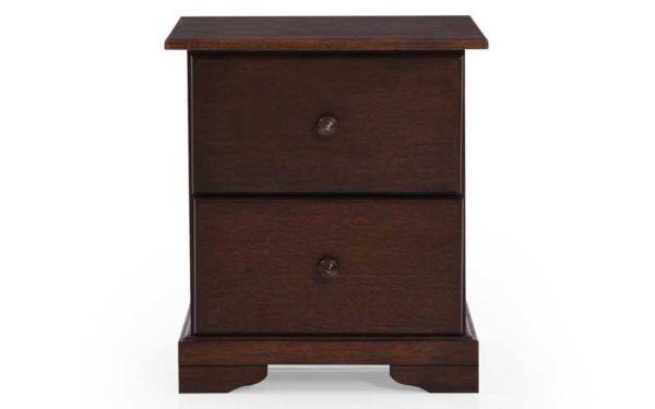 Frida Side Table With Drawers in Solidwood