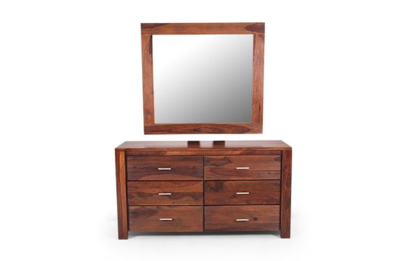 Fring Dresser with Storage and Mirror