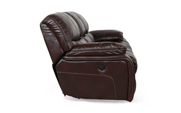 Gus Three Seater Automatic Recliner in Leatherette