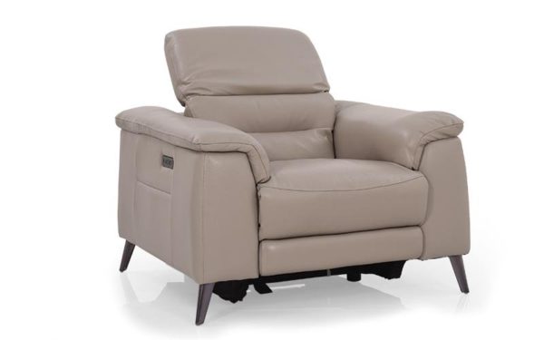 Hank Single Seater Recliner With Genuine Leather