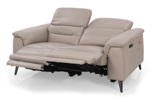 Hank Two Seater Recliner With Genuine Leather