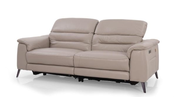 Hank Three Seater Recliner With Genuine Leather