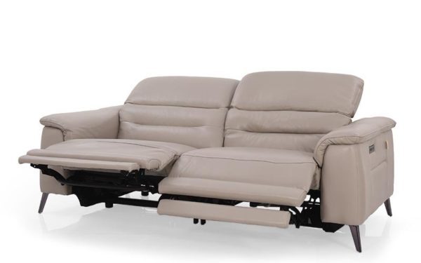 Hank Three Seater Recliner With Genuine Leather
