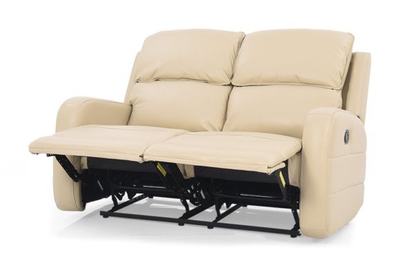Jane Two Seater Recliner with Leatherette
