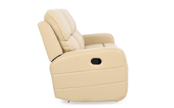 Jane Three Seater Recliner With Leatherette