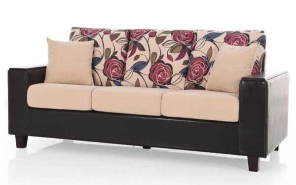 Jodie Three Seater Sofa in Fabric