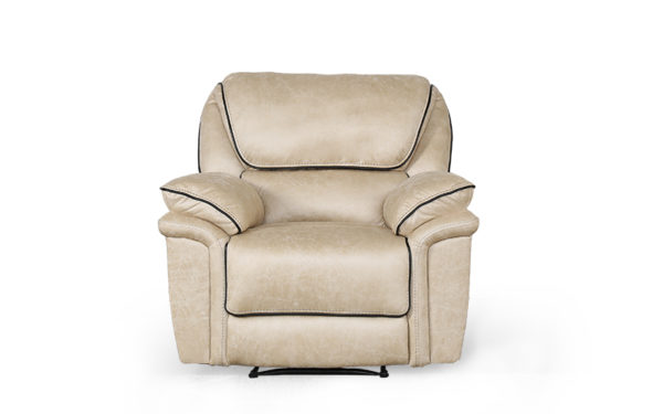 Krysten Recliner Single Seater with Rich Fabric