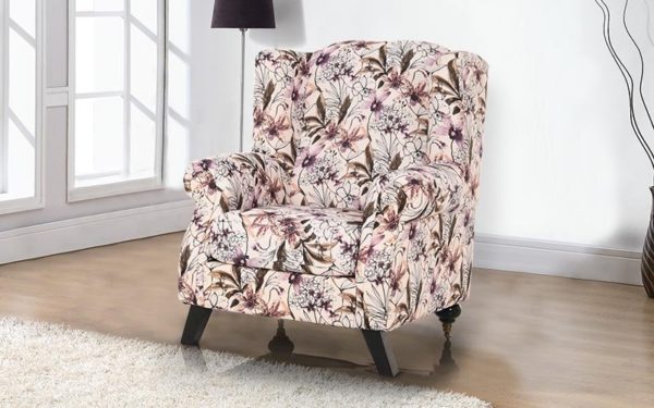 Leyva Single Seater Sofa in Fabric