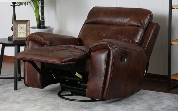 Lydia Single Seater Manual Recliner in Leatherette