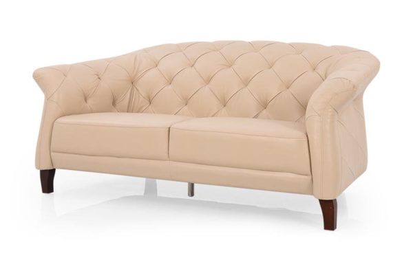 Maja Two Seater Sofa With Genuine Leather