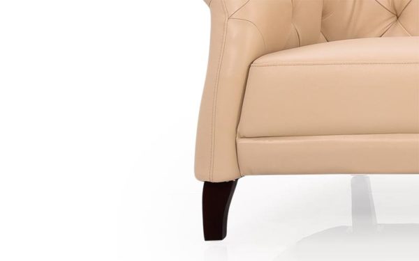 Maja Two Seater Sofa With Genuine Leather
