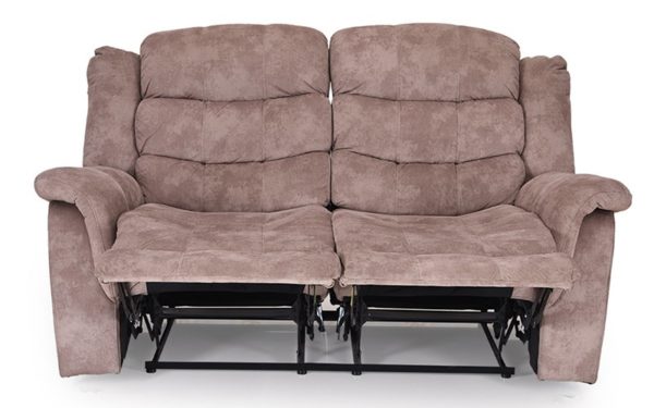 Norris Two Seater Manual Recliner in Fabric