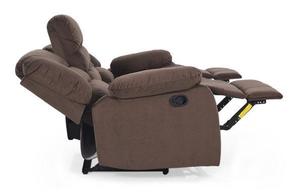 Plemmons Three Seater Manual Recliner in Fabric