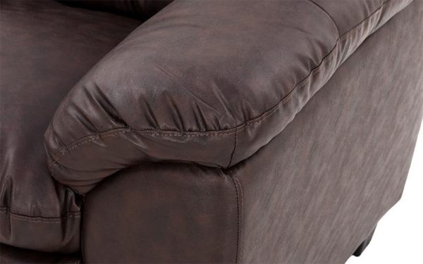 Travis Single Seater Sofa With Leatherette