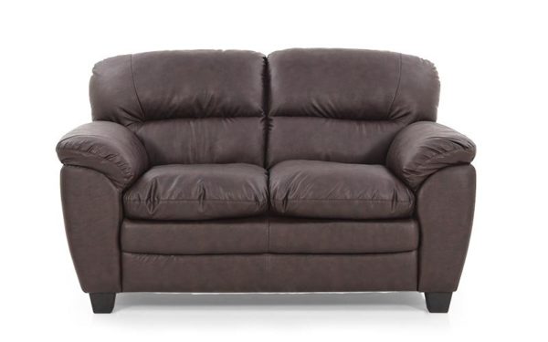 Travis Two Seater Sofa With Leatherette