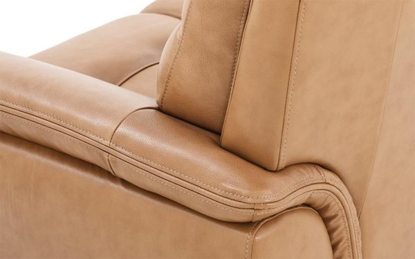 Willey Two Seater Sofa With Genuine Leather