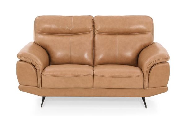 Willey Two Seater Sofa With Genuine Leather