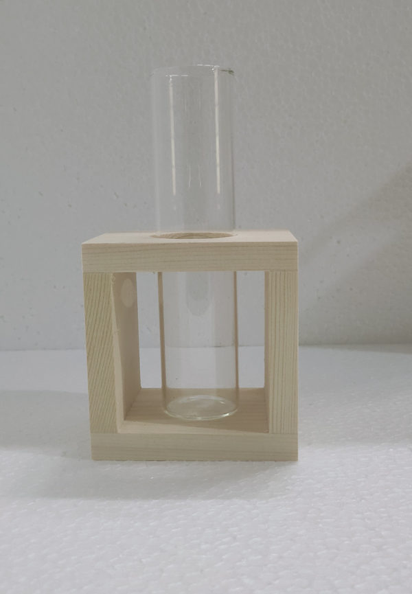 Yussra Test Tube Vase Glass Plant Holder