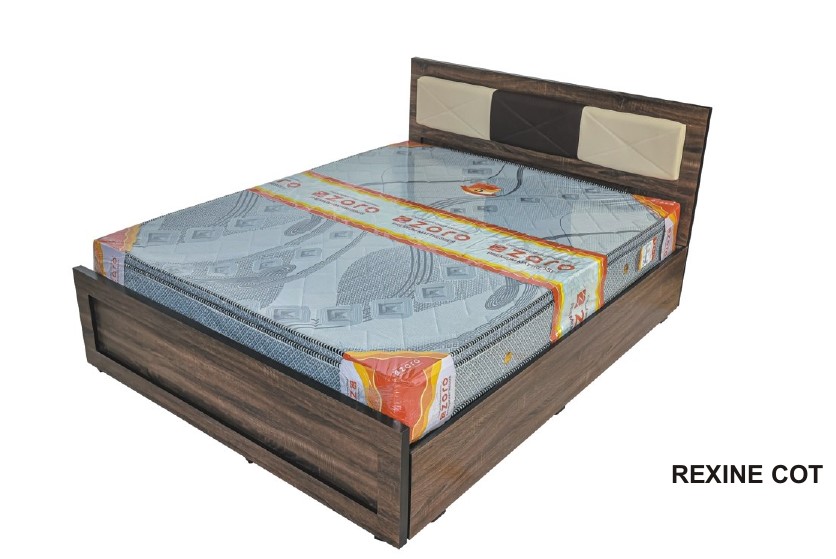 Breeze Rexine Double Bed Cot