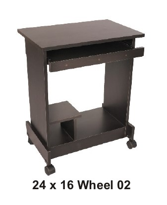 Tron 24 x 16 Wheel Computer Table